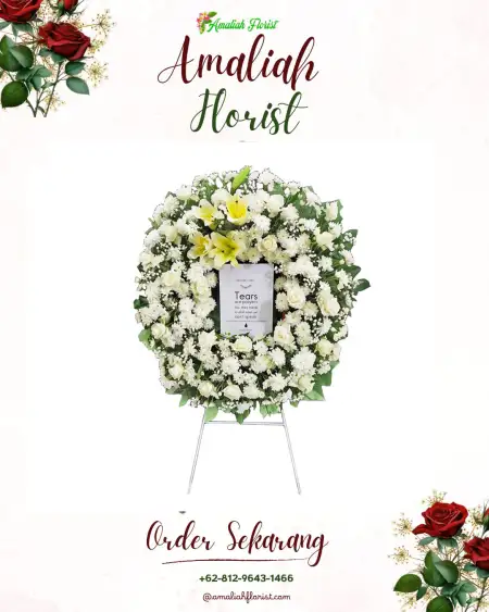 Krans Bunga Duka Ciharalang